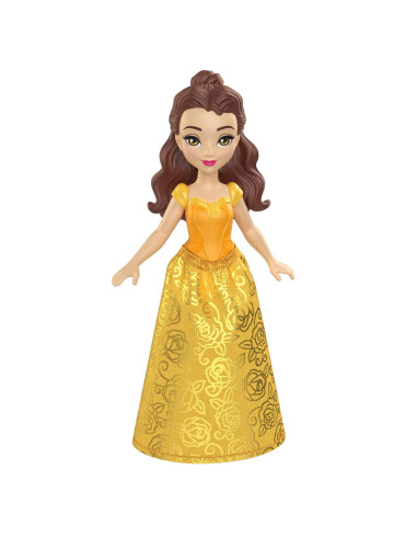 Disney Princess Mini Papusa Belle 9cm,MTHLW69_HLW78