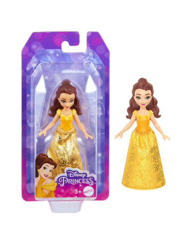 Disney Princess Mini Papusa Belle 9cm,MTHLW69_HLW78