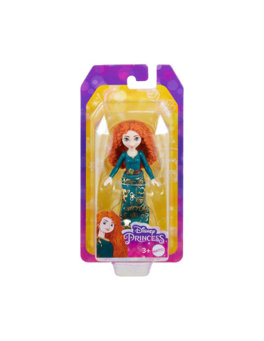 Disney Princess Mini Papusa Merida 9cm,MTHLW69_HLW80