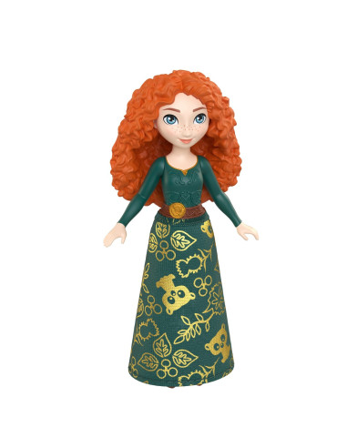 Disney Princess Mini Papusa Merida 9cm,MTHLW69_HLW80