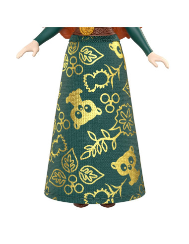 Disney Princess Mini Papusa Merida 9cm,MTHLW69_HLW80