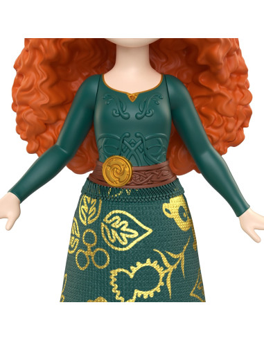 Disney Princess Mini Papusa Merida 9cm,MTHLW69_HLW80