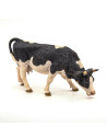 Papo Figurina Vaca Alb Cu Negru,Papo51150