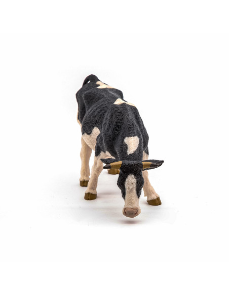 Papo Figurina Vaca Alb Cu Negru,Papo51150