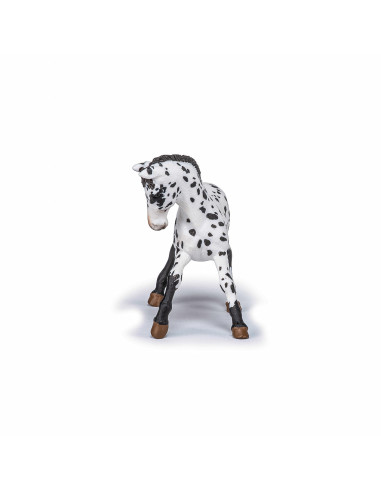 Papo Figurina Manz Appaloosa Negru,Papo51540