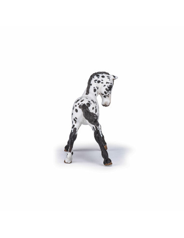 Papo Figurina Manz Appaloosa Negru,Papo51540