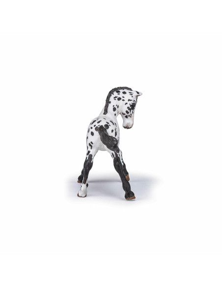 Papo Figurina Manz Appaloosa Negru,Papo51540