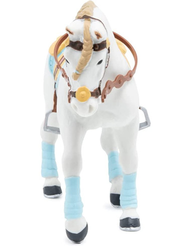 Papo Figurina Cal De Echitatie Bleu,Papo51545