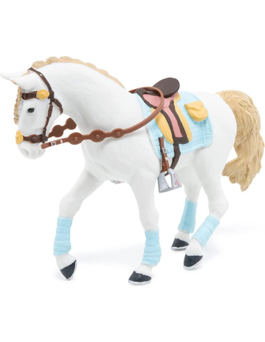 Papo Figurina Cal De Echitatie Bleu,Papo51545
