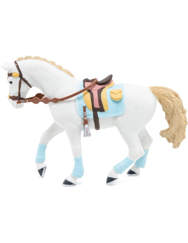 Papo Figurina Cal De Echitatie Bleu,Papo51545