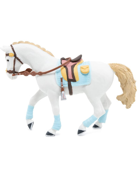 Papo Figurina Cal De Echitatie Bleu,Papo51545