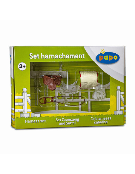 Papo Figurina Set Harnasament Pentru Calarie,Papo50091
