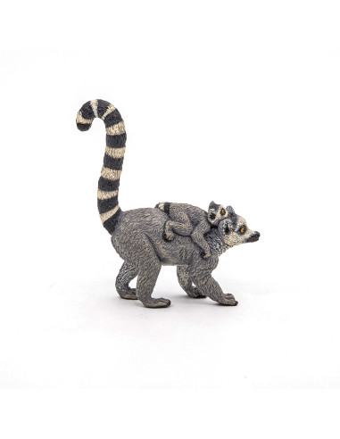 Papo Figurina Lemur Cu Pui,Papo50173