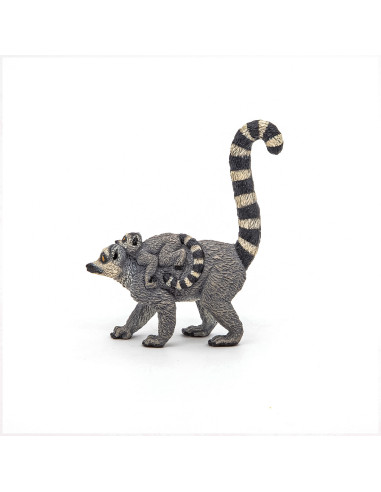 Papo Figurina Lemur Cu Pui,Papo50173