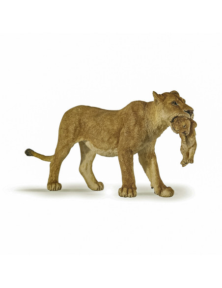 Papo Figurina Leoaica Cu Pui,Papo50043