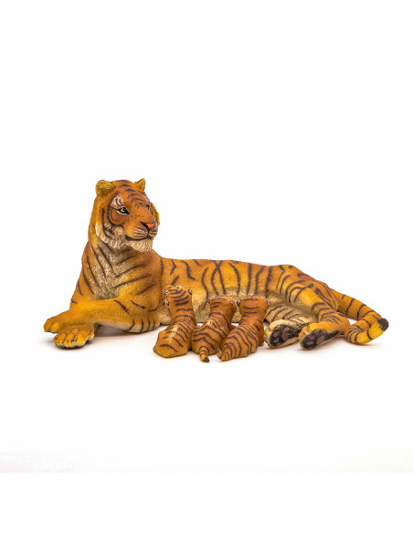 Papo Figurina Tigru Cu 3 Pui,Papo50156