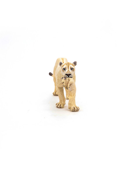 Papo Figurina Leoaica Alba Cu Pui,Papo50203