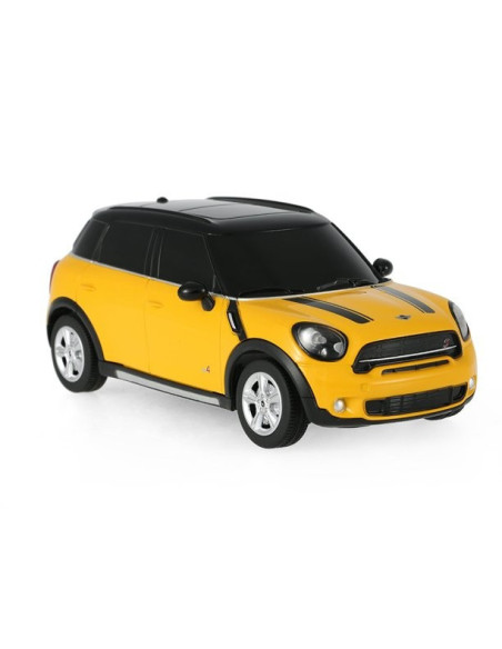 Masina Cu Telecomanda Mini Cooper S Countryman Galben Cu Scara