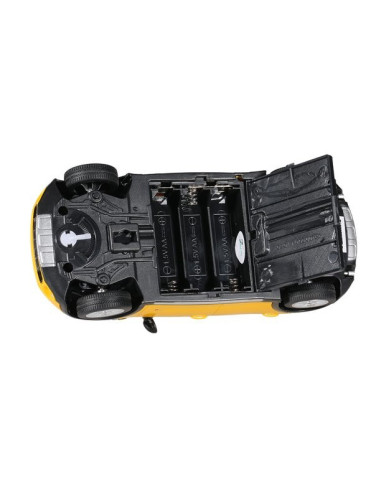 Masina Cu Telecomanda Mini Cooper S Countryman Galben Cu Scara