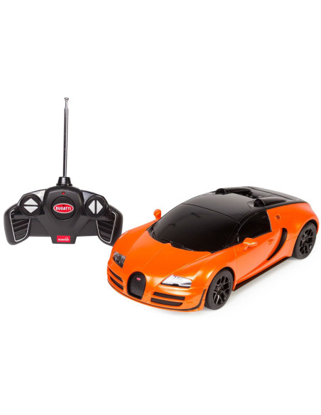Masina Cu Telecomanda Bugatti Grand Sport Vitesse Portocalie Cu