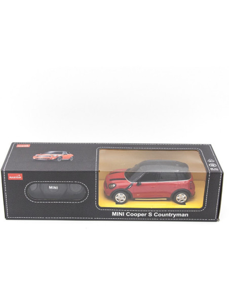 Masina Cu Telecomanda Mini Cooper S Countryman Rosu Cu Scara 1