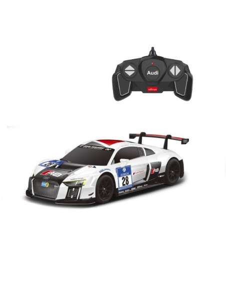 Masina Cu Telecomanda Audi R8 Lms Performance Alb Scara 1 La