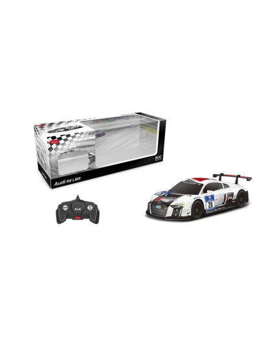 Masina Cu Telecomanda Audi R8 Lms Performance Alb Scara 1 La