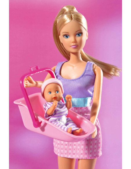 Simba Papusa Steffi Baby Sitter,105730211