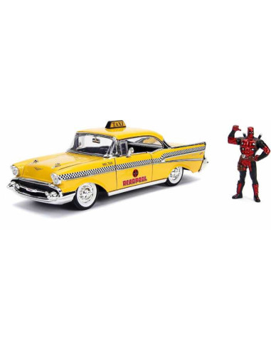 Yellow Taxi Chevy 1957 Dead Pool Scara 1 La 24,253225001