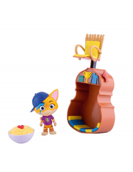 7600180217,44 De Pisici Set Figurina Lampo Cu Accesorii