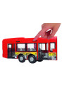 Dickie Autobuz Rosu City Express 46cm,203748001_ROSU