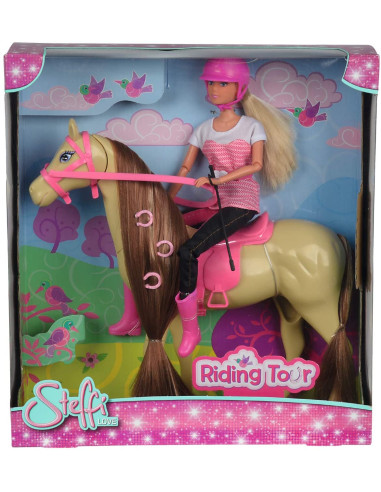 Papusa Steffi La Ora De Echitatie,105730939