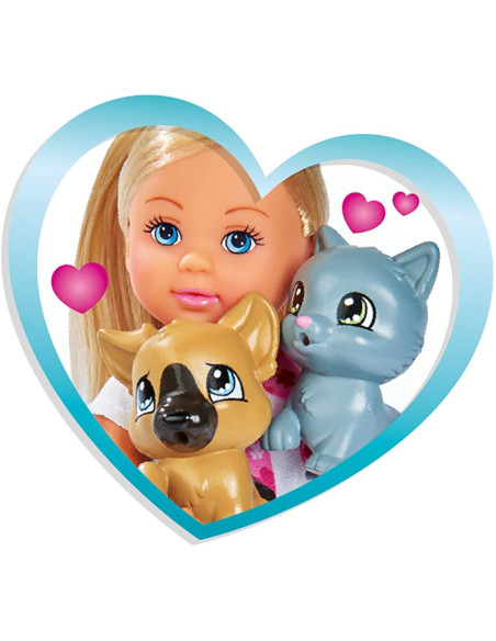 Papusa Evi Veterinar Cu Rulota Accesorizata,105733488