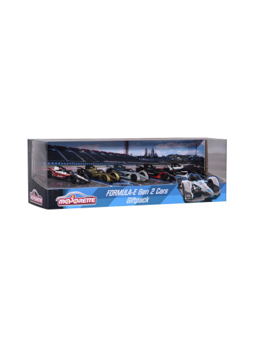 Majorette Set 5 Masinute Formula-e Deluxe Gen 2,212084026