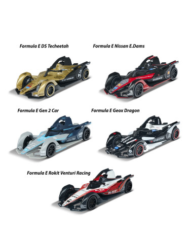 Majorette Set 5 Masinute Formula-e Deluxe Gen 2,212084026