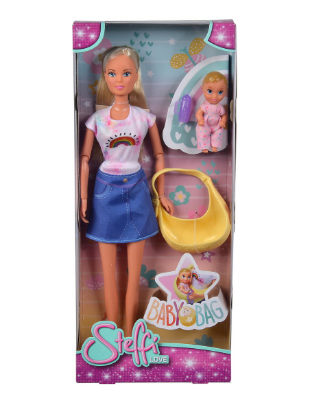 Steffi Love Papusa Steffi Cu Port Bebe,105733538