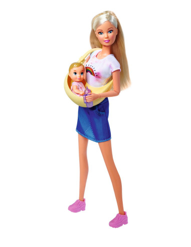 Steffi Love Papusa Steffi Cu Port Bebe,105733538