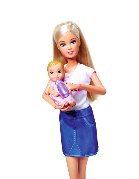 Steffi Love Papusa Steffi Cu Port Bebe,105733538
