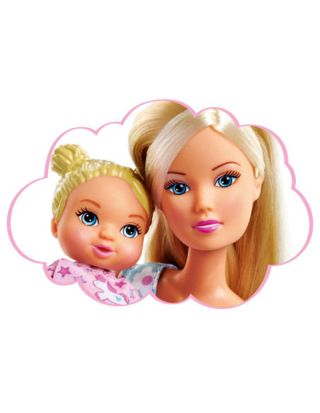 Steffi Love Papusa Steffi Cu Bebelus,105733521