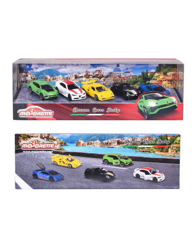 Majorette Set 5 Masini Din Metal Dreams Italy,212053178