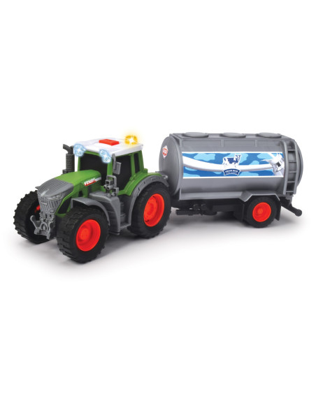 Dickie Fendt Tractor Cu Cisterna De Lapte,203734000