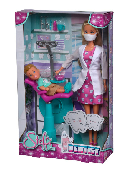 Steffi Love Papusa Steffi Medic Stomatolog,105733514