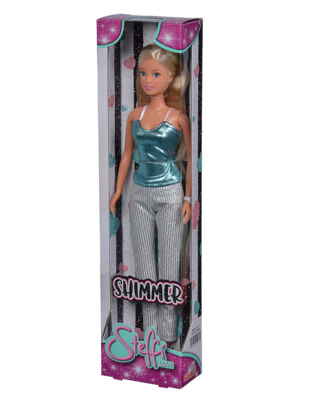 Steffi Love Papusa Steffi Stralucitoare In Pantaloni