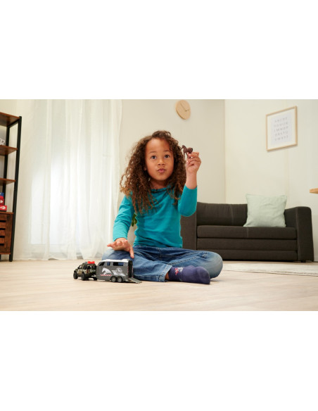 Majorette Land Rover Cu Remorca Pentru Cai,213776000