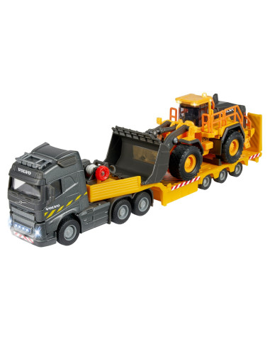 Majorette Volvo Camion Si Incarcator Frontal Scara 1 La