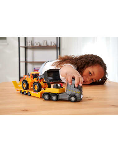 Majorette Volvo Camion Si Incarcator Frontal Scara 1 La