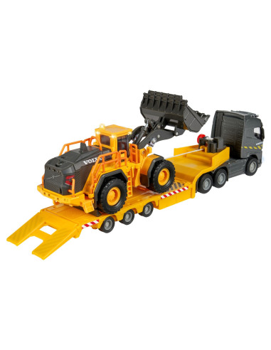 Majorette Volvo Camion Si Incarcator Frontal Scara 1 La