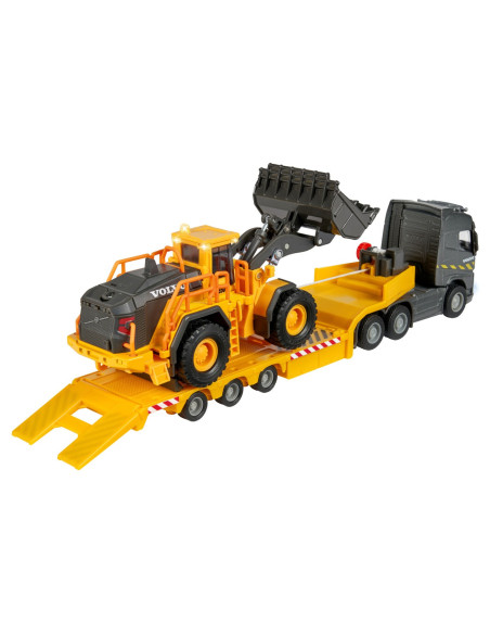 Majorette Volvo Camion Si Incarcator Frontal Scara 1 La