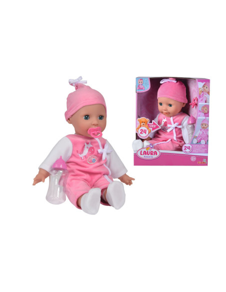 Laura Babbling Bebelus 38cm,105140489