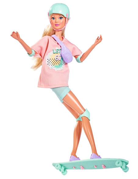 Steffi Love Papusa Steffi Cu Longboard,105733580
